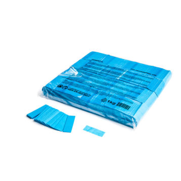 Slowfall confetti (standaard) 55x17mm - Licht Blauw