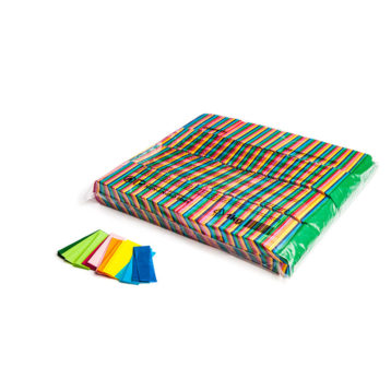 Slowfall confetti (standaard) 55x17mm - Multicolour
