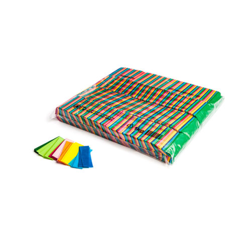 Slowfall confetti (standaard) 55x17mm - Multicolour