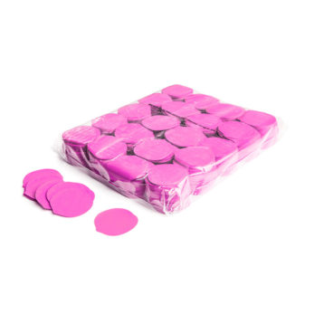 Slowfall confetti rozen blaadjes Ø 55mm - Roze