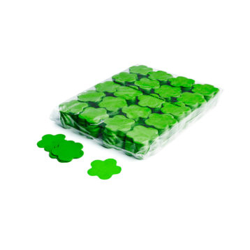 Slowfall confetti bloemetjes Ø 55mm - Licht Groen