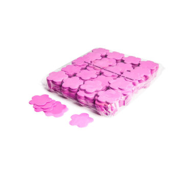 Slowfall confetti bloemetjes Ø 55mm - Roze