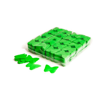 Slowfall confetti vlindertjes Ø 55mm - Licht Groen