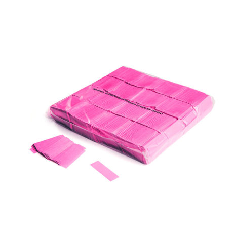 Slowfall UV confetti 55x17mm - Fluo Roze