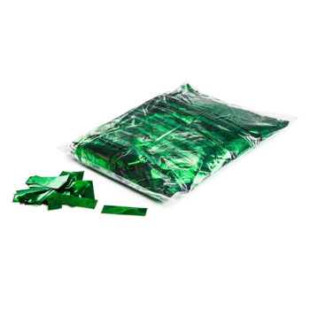 Metallic confetti (standaard) 55x17mm - Groen