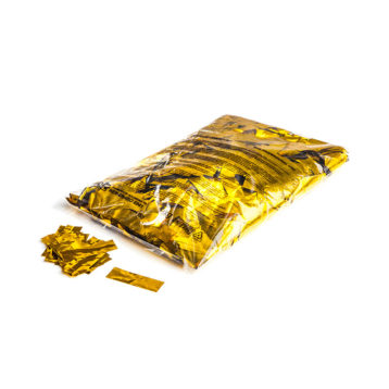 Metallic confetti (standaard) 55x17mm - Goud