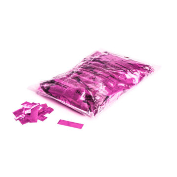 Metallic confetti (standaard) 55x17mm - Roze