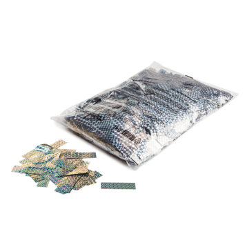 Laser Confetti 55x17mm - Zilver