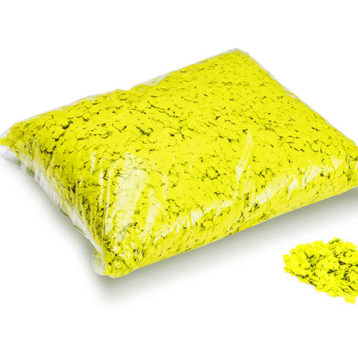 Powderfetti vierkantjes 6x6mm - Fluo Geel