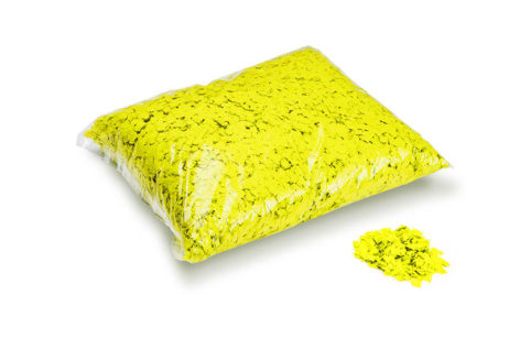 Powderfetti vierkantjes 6x6mm - Fluo Geel