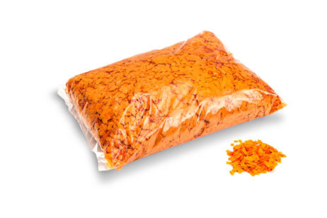 Powderfetti vierkantjes 6x6mm - Oranje