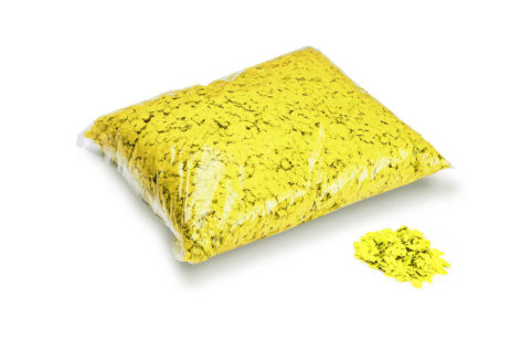 Powderfetti vierkantjes 6x6mm - Geel