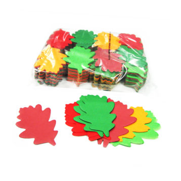 Slowfall confetti eiken blaadjes Ø 120mm - Herfst