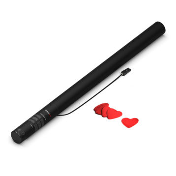Electric Cannon PRO - Confetti - Rood hartjes